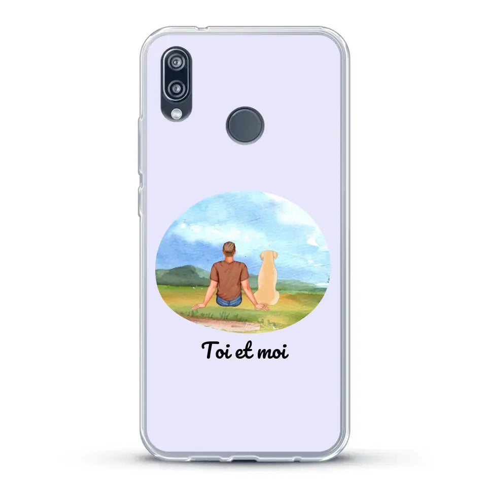 Toi et moi - Coque de téléphone personnalisée