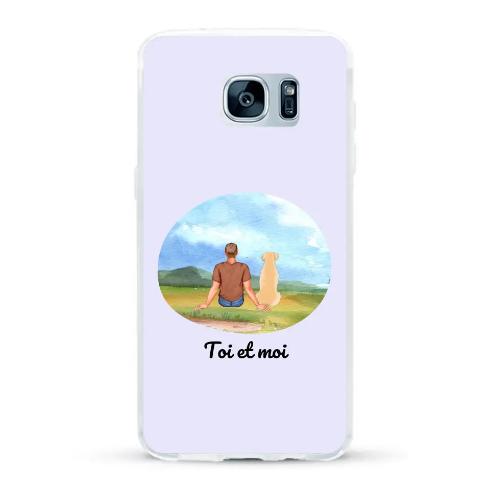 Toi et moi - Coque de téléphone personnalisée