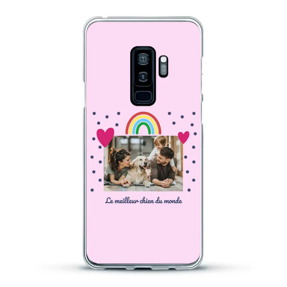 Photo vignette arc-en-ciel - Coque de téléphone personnalisée