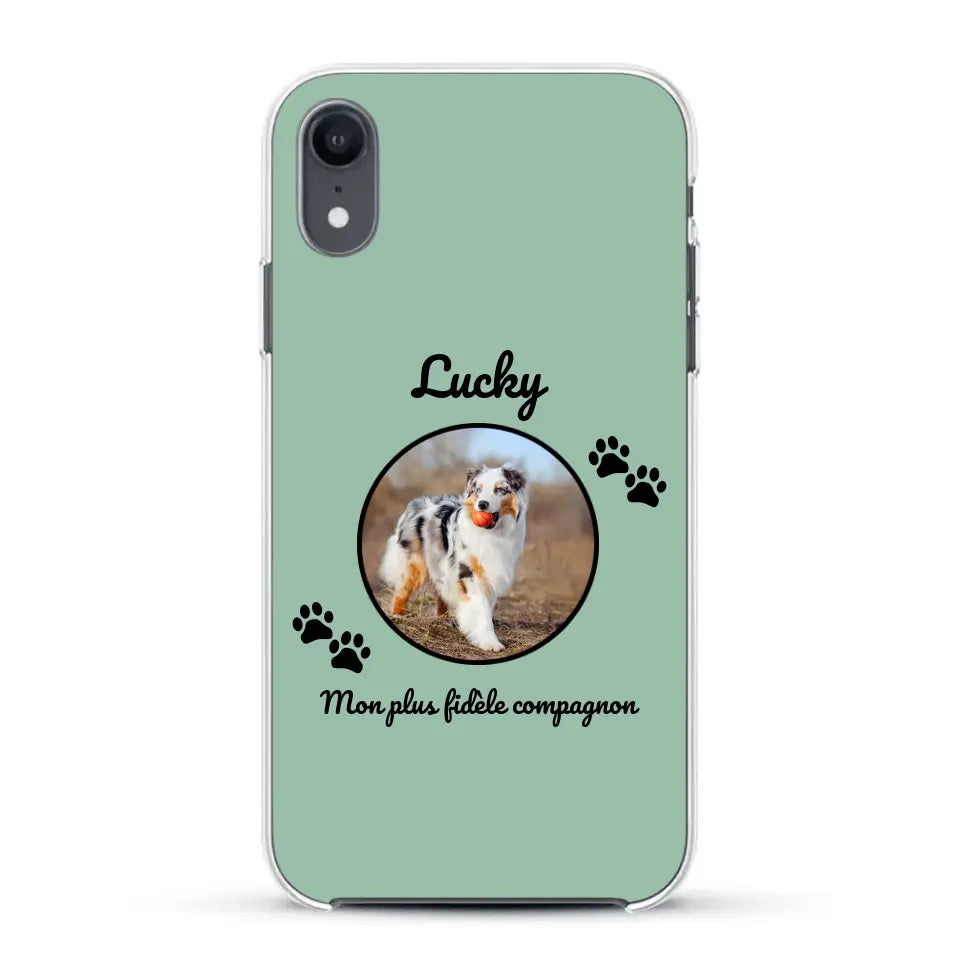 Mon plus fidèle compagnon - Coque de téléphone personnalisée