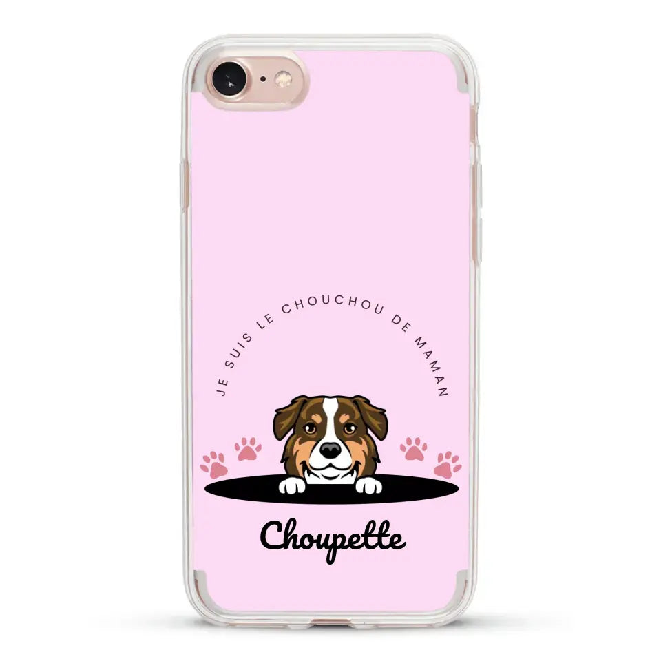 Je suis le chouchou de papa / maman - Coque de téléphone personnalisée