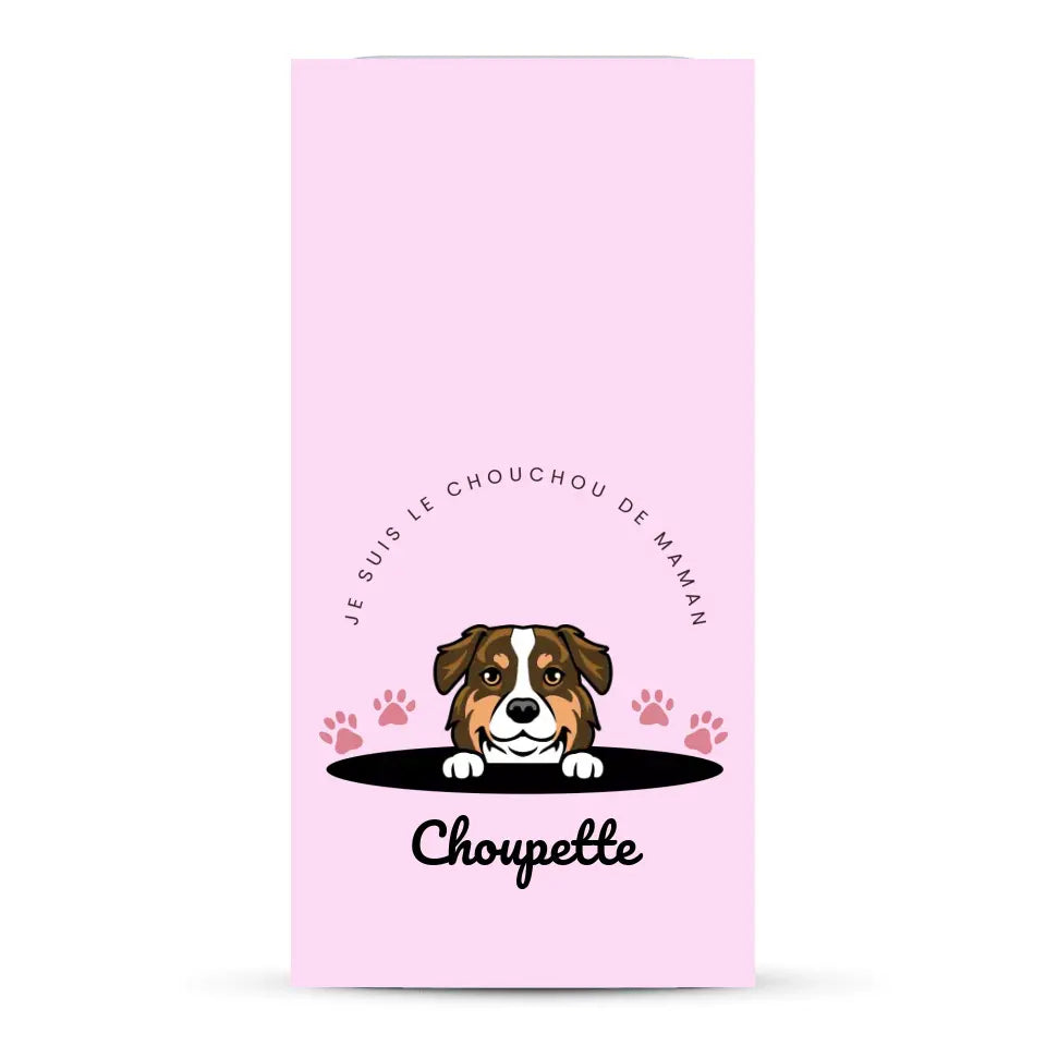 Je suis le chouchou de papa / maman - Coque de téléphone personnalisée