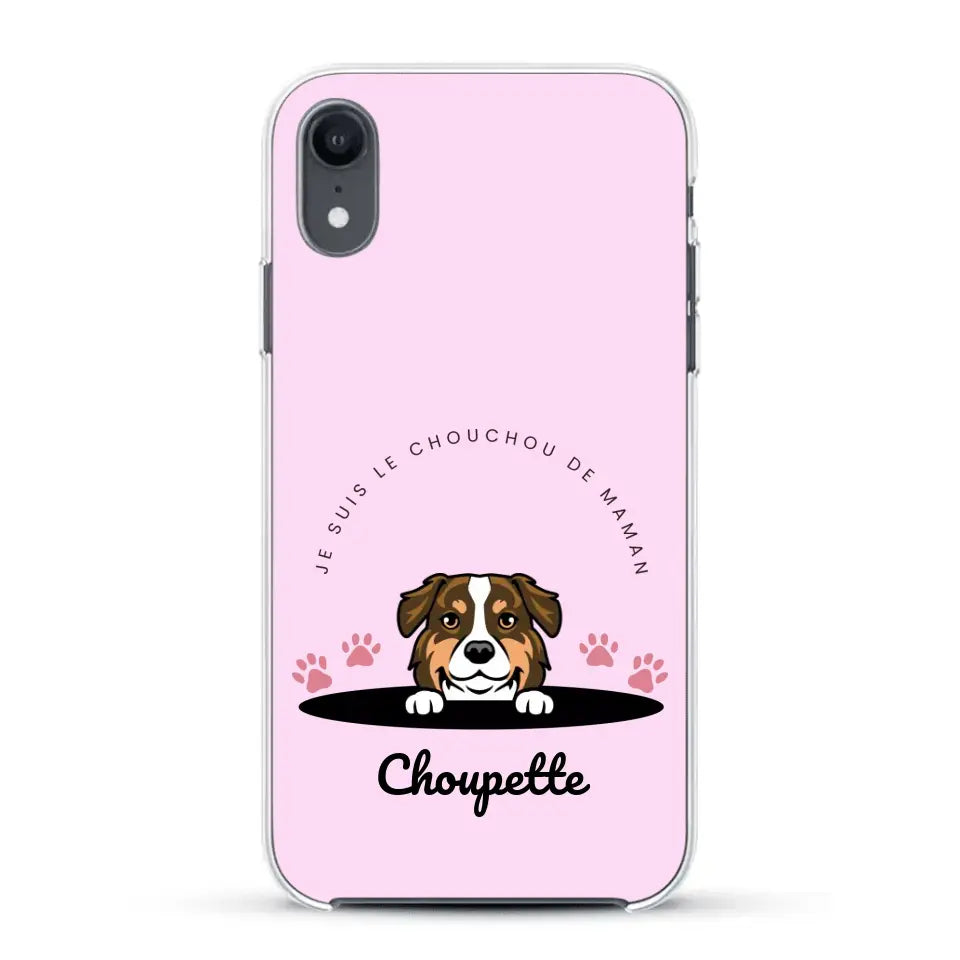 Je suis le chouchou de papa / maman - Coque de téléphone personnalisée