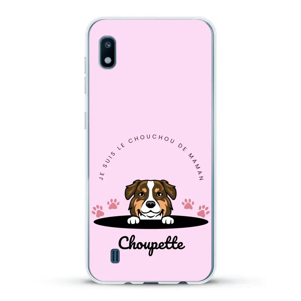 Je suis le chouchou de papa / maman - Coque de téléphone personnalisée