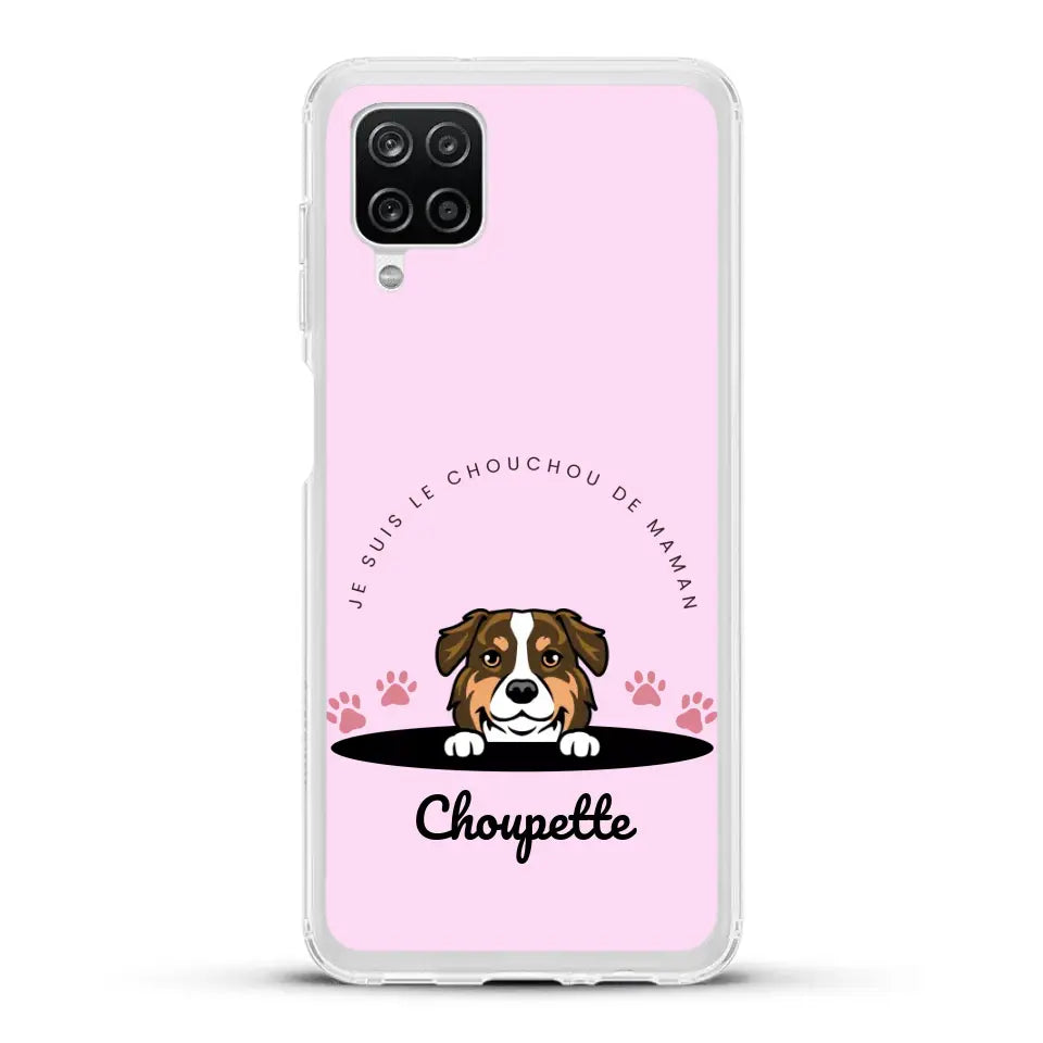 Je suis le chouchou de papa / maman - Coque de téléphone personnalisée
