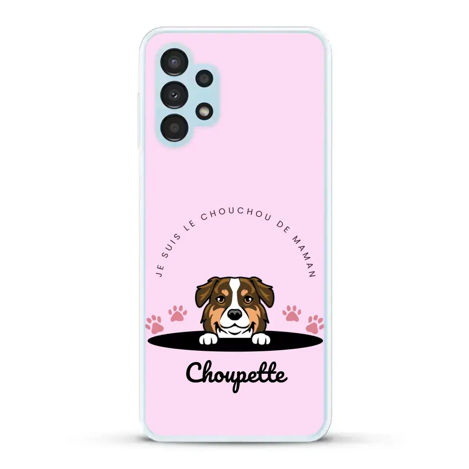 Je suis le chouchou de papa / maman - Coque de téléphone personnalisée