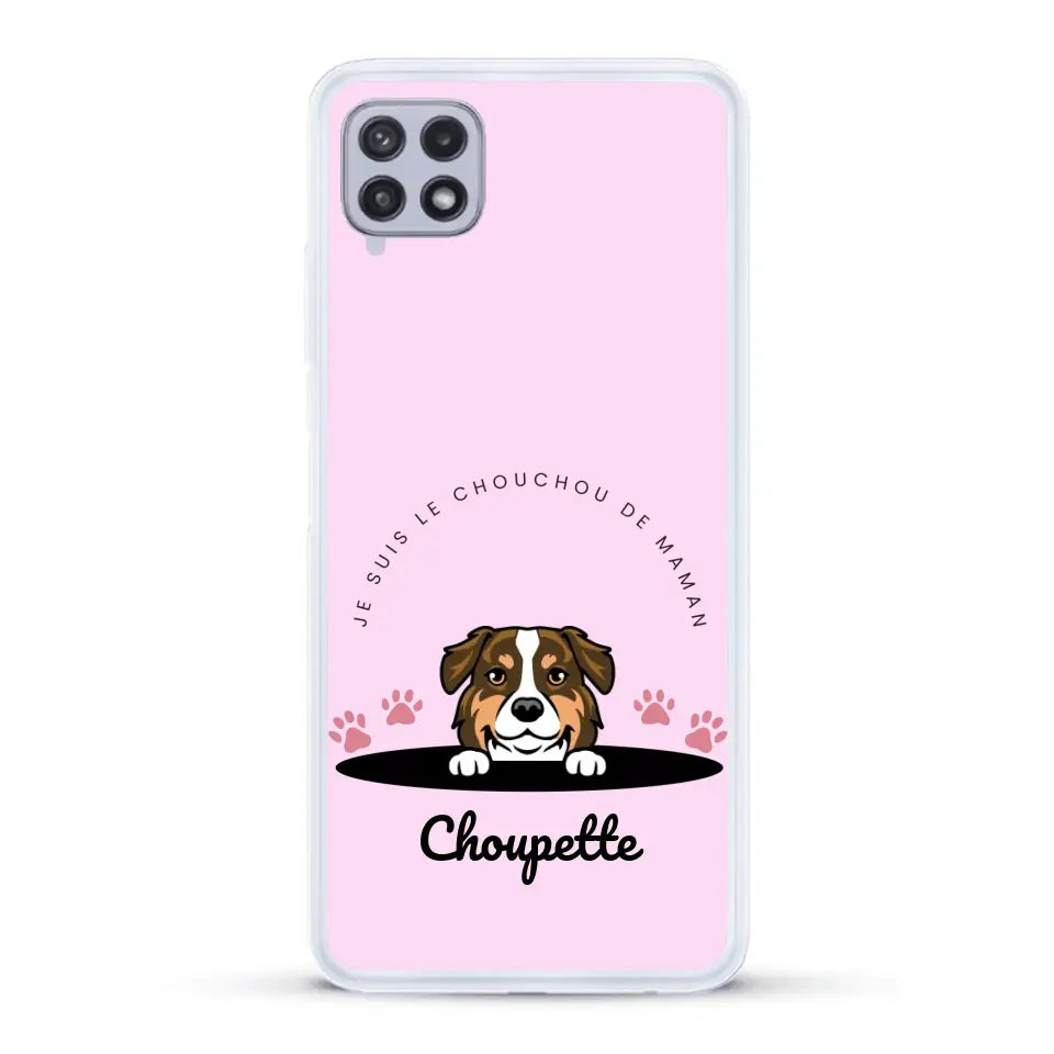 Je suis le chouchou de papa / maman - Coque de téléphone personnalisée