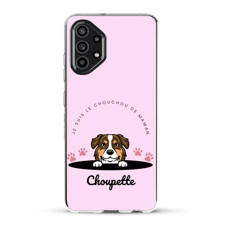 Je suis le chouchou de papa / maman - Coque de téléphone personnalisée