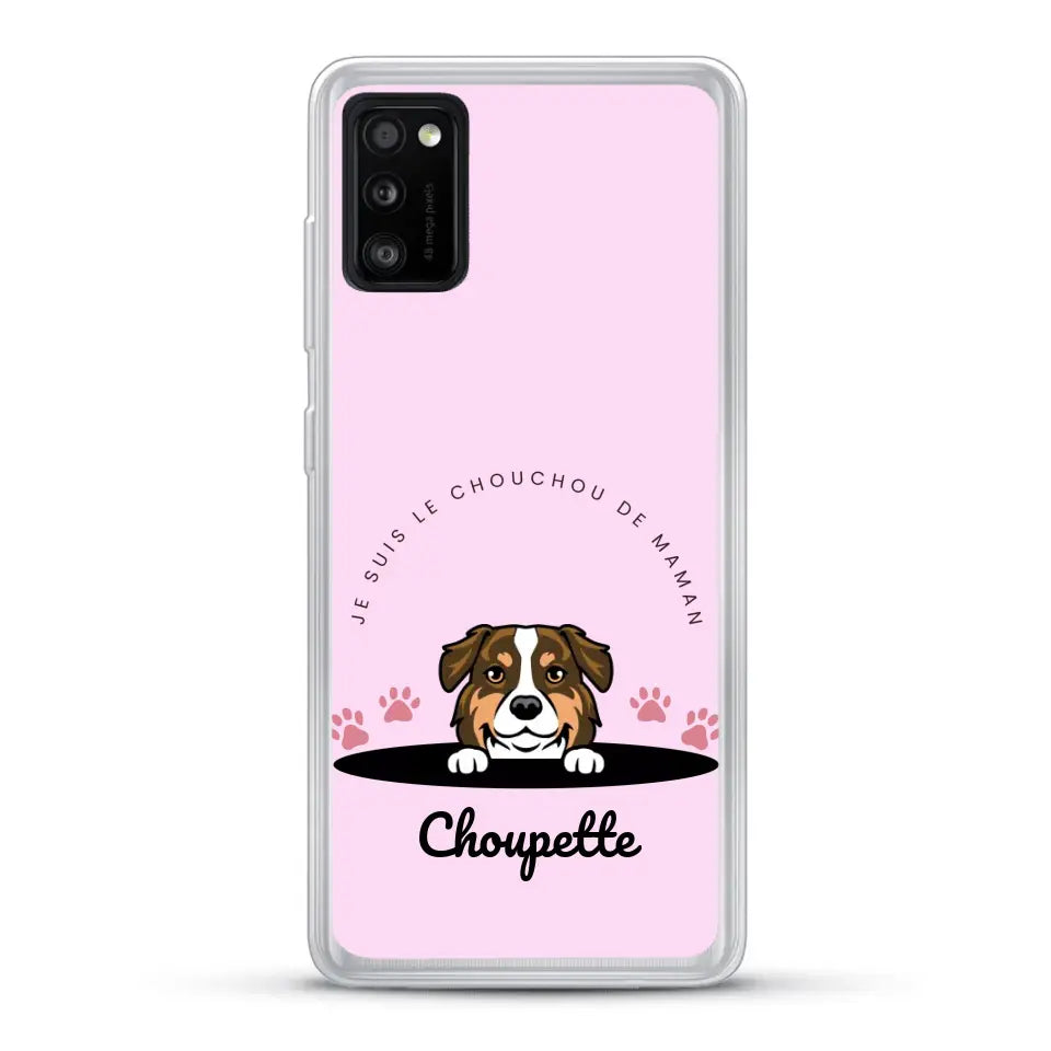 Je suis le chouchou de papa / maman - Coque de téléphone personnalisée