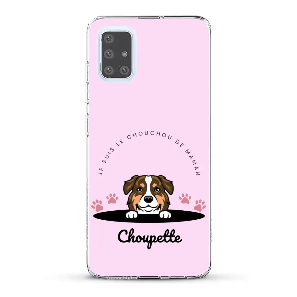 Je suis le chouchou de papa / maman - Coque de téléphone personnalisée