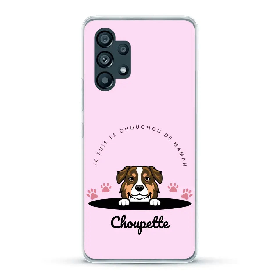 Je suis le chouchou de papa / maman - Coque de téléphone personnalisée