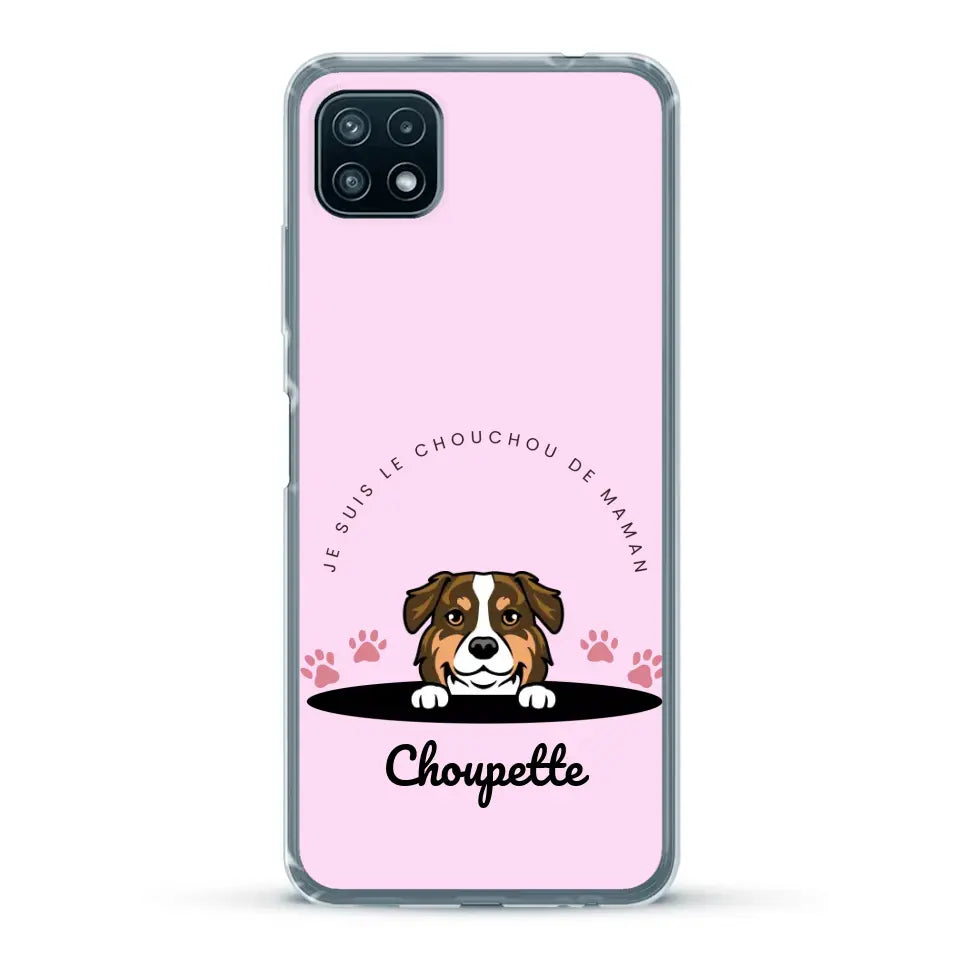 Je suis le chouchou de papa / maman - Coque de téléphone personnalisée