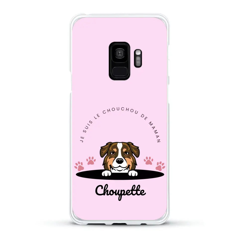 Je suis le chouchou de papa / maman - Coque de téléphone personnalisée