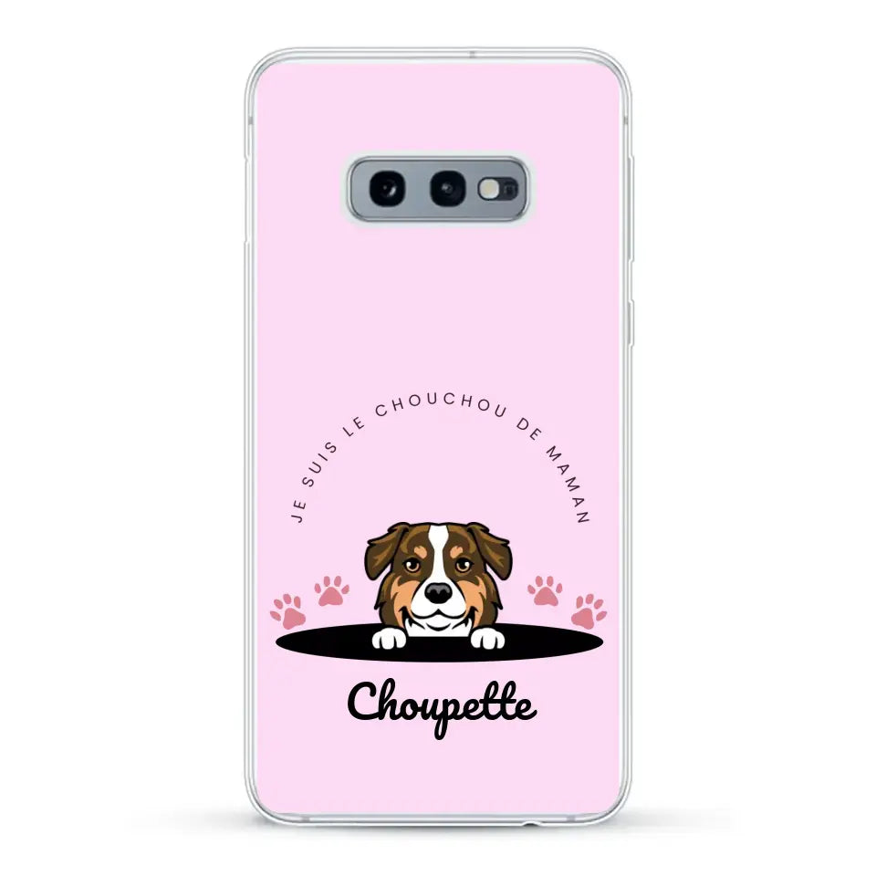 Je suis le chouchou de papa / maman - Coque de téléphone personnalisée