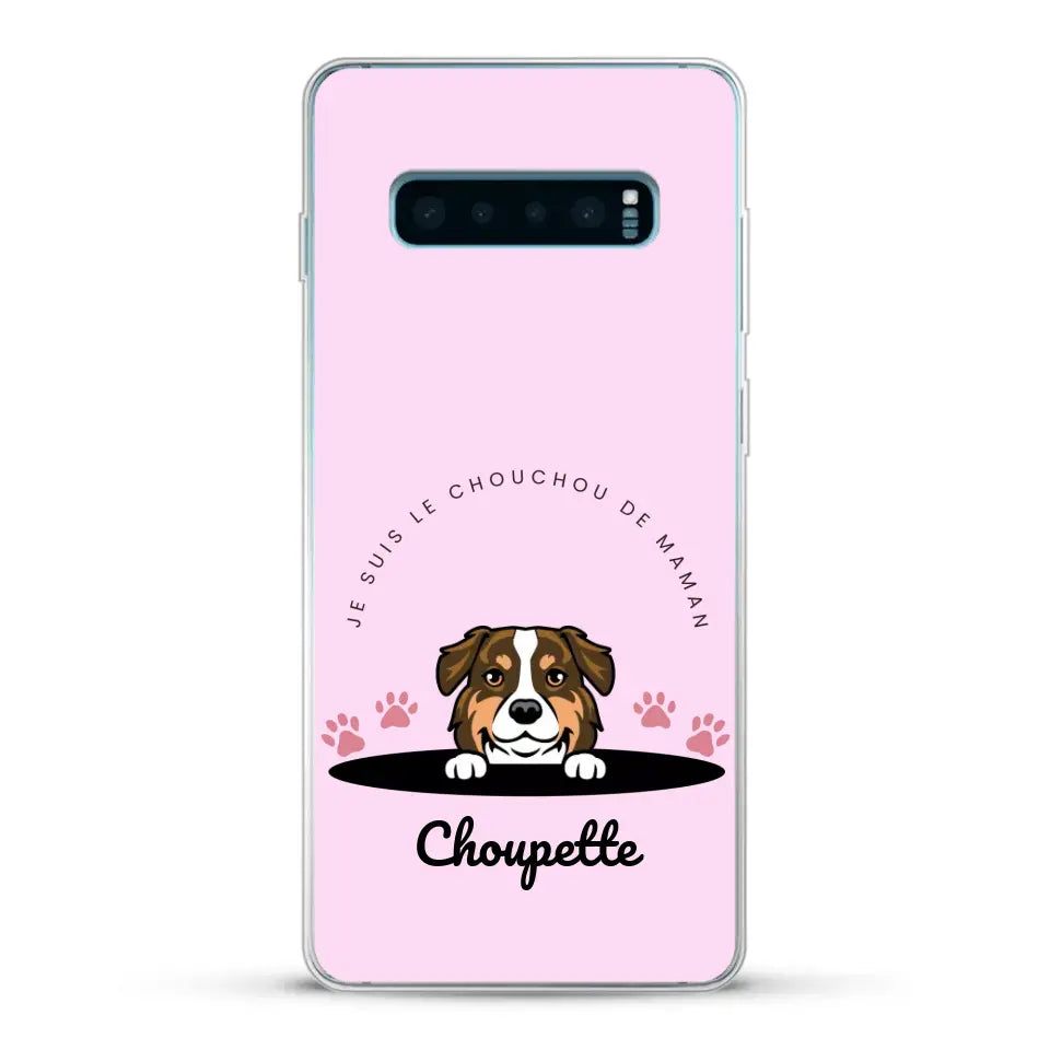 Je suis le chouchou de papa / maman - Coque de téléphone personnalisée