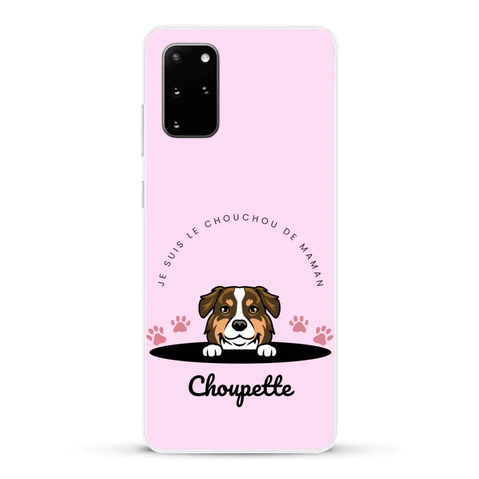 Je suis le chouchou de papa / maman - Coque de téléphone personnalisée