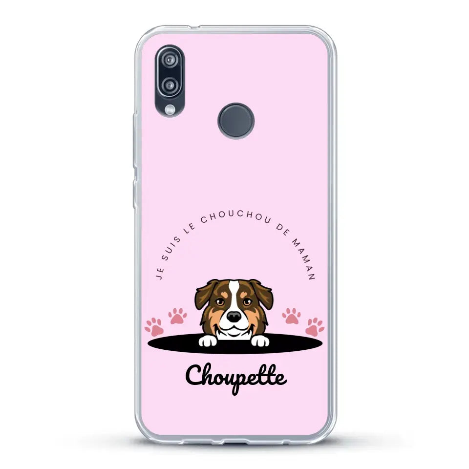 Je suis le chouchou de papa / maman - Coque de téléphone personnalisée