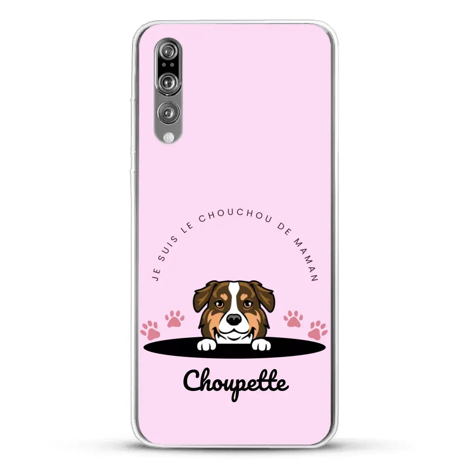 Je suis le chouchou de papa / maman - Coque de téléphone personnalisée