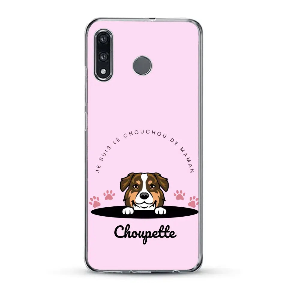 Je suis le chouchou de papa / maman - Coque de téléphone personnalisée