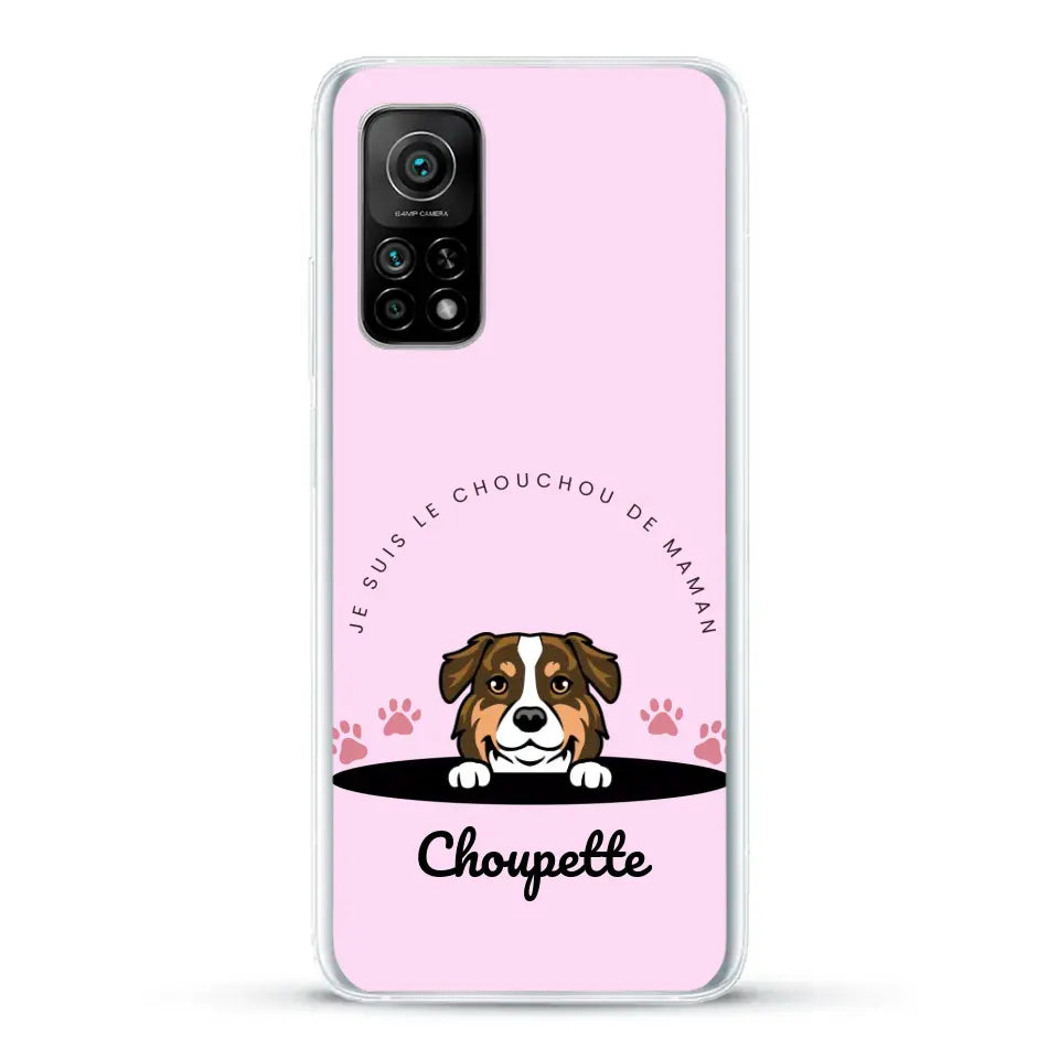 Je suis le chouchou de papa / maman - Coque de téléphone personnalisée