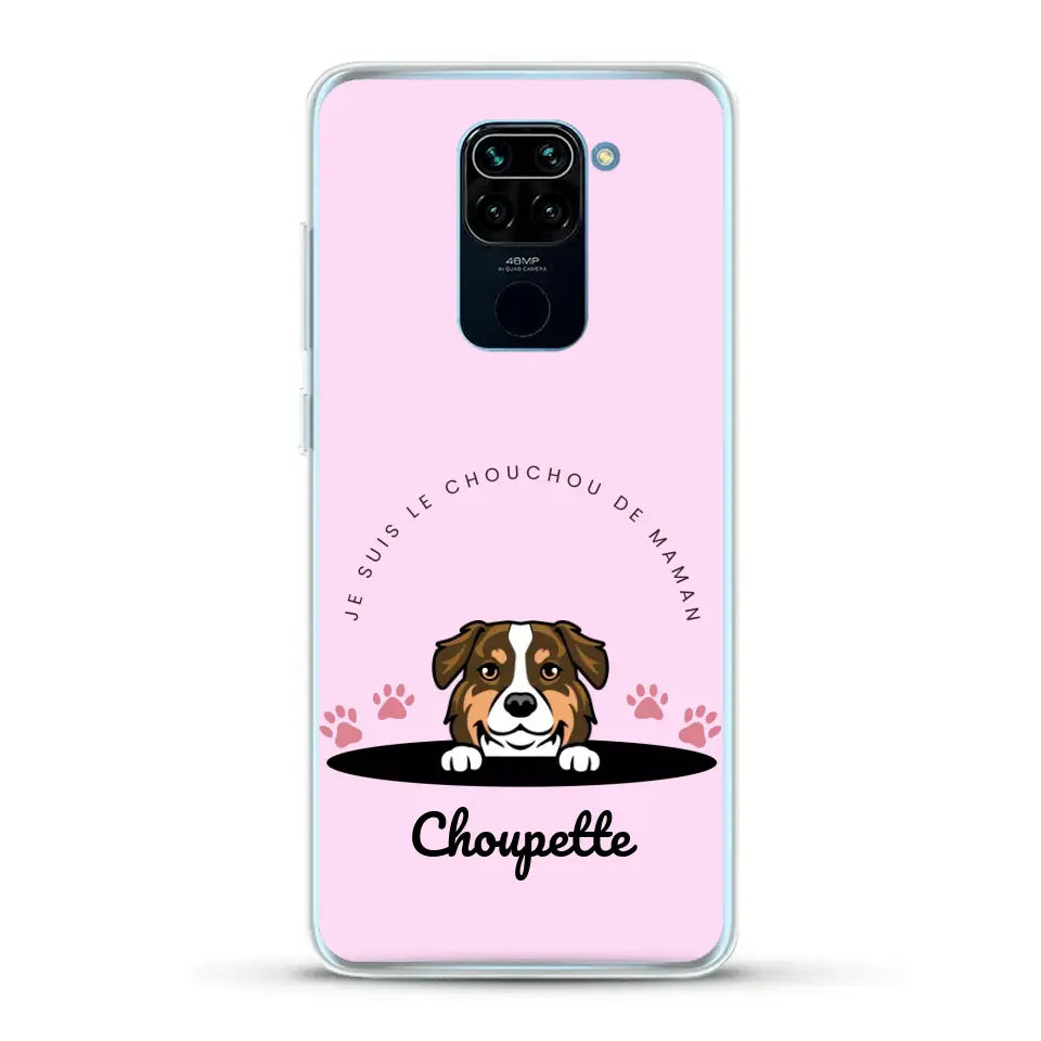 Je suis le chouchou de papa / maman - Coque de téléphone personnalisée