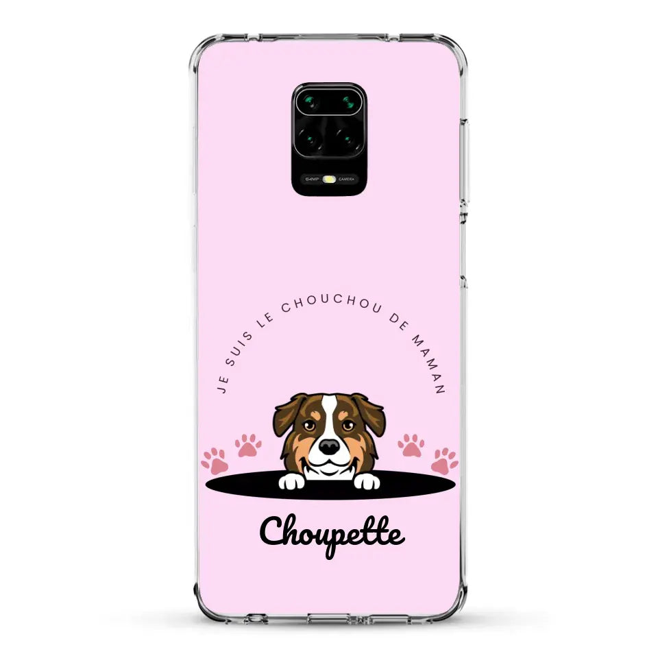 Je suis le chouchou de papa / maman - Coque de téléphone personnalisée