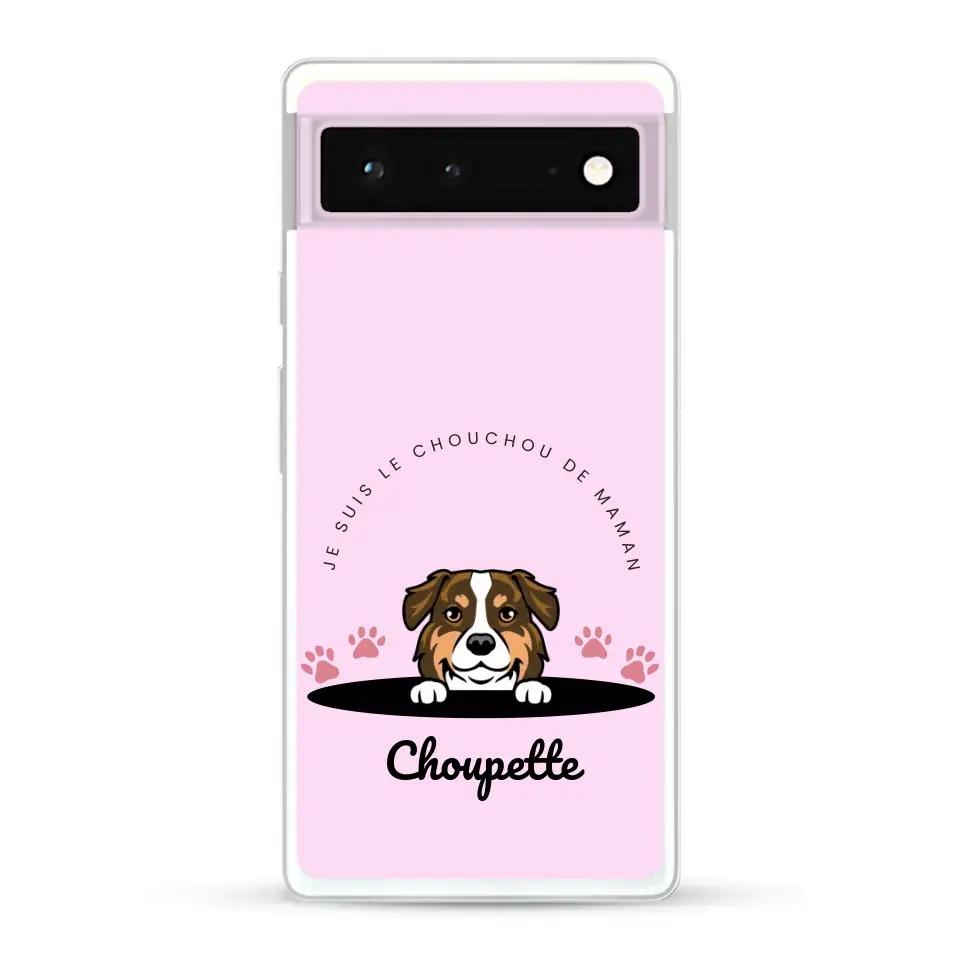 Je suis le chouchou de papa / maman - Coque de téléphone personnalisée