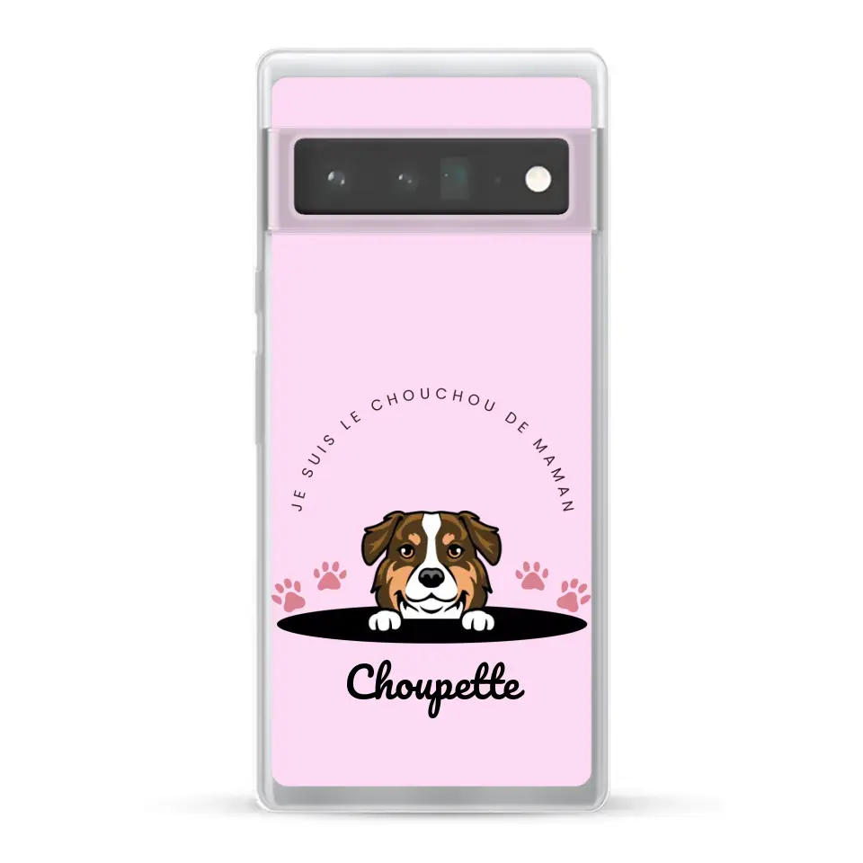 Je suis le chouchou de papa / maman - Coque de téléphone personnalisée