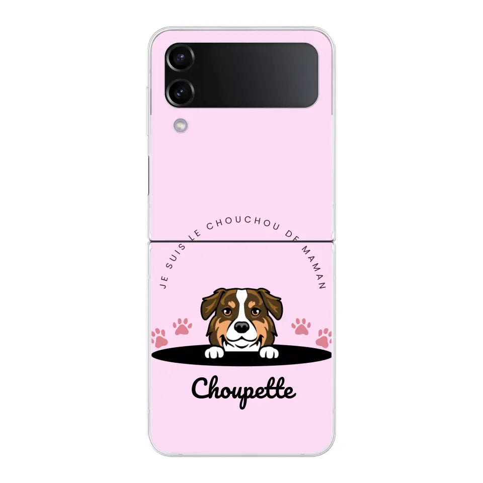 Je suis le chouchou de papa / maman - Coque de téléphone personnalisée