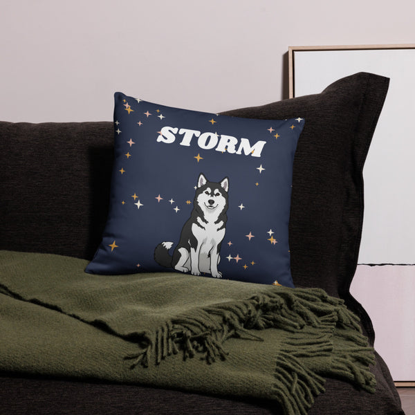 Coussin personnalisé — étoiles