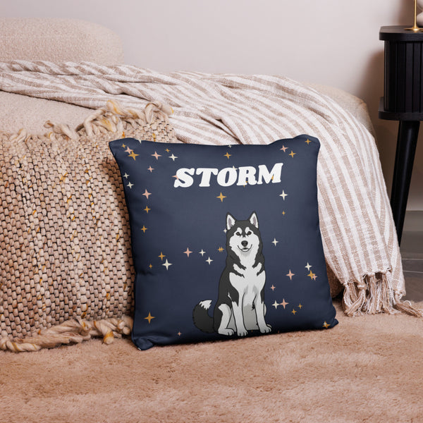 Coussin personnalisé — étoiles