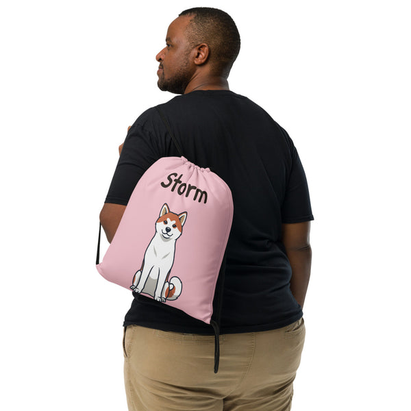 Mochila de cordón personalizada — Color a elegir