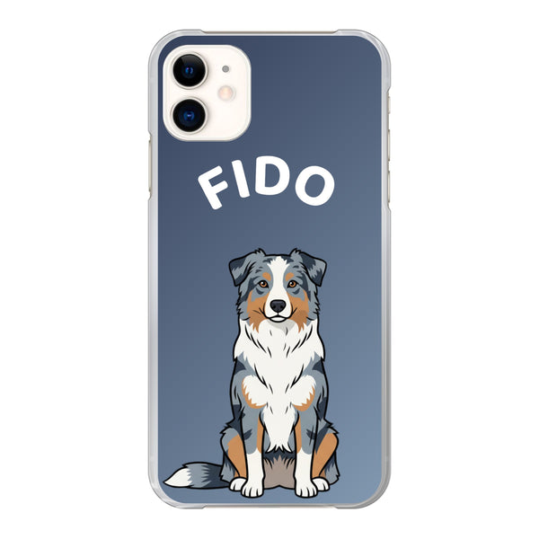 Coque de téléphone personnalisée — dégradé bleu