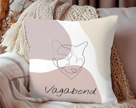 Minimaliste fond avec taches - Coussin personnalisé