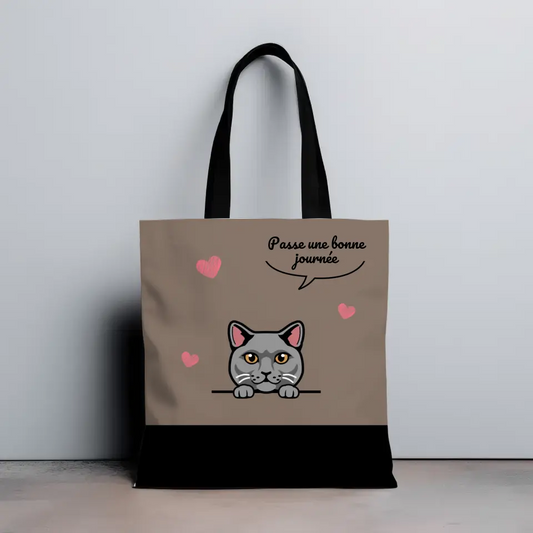 Passe une bonne journée chien - Totebag Personnalisé