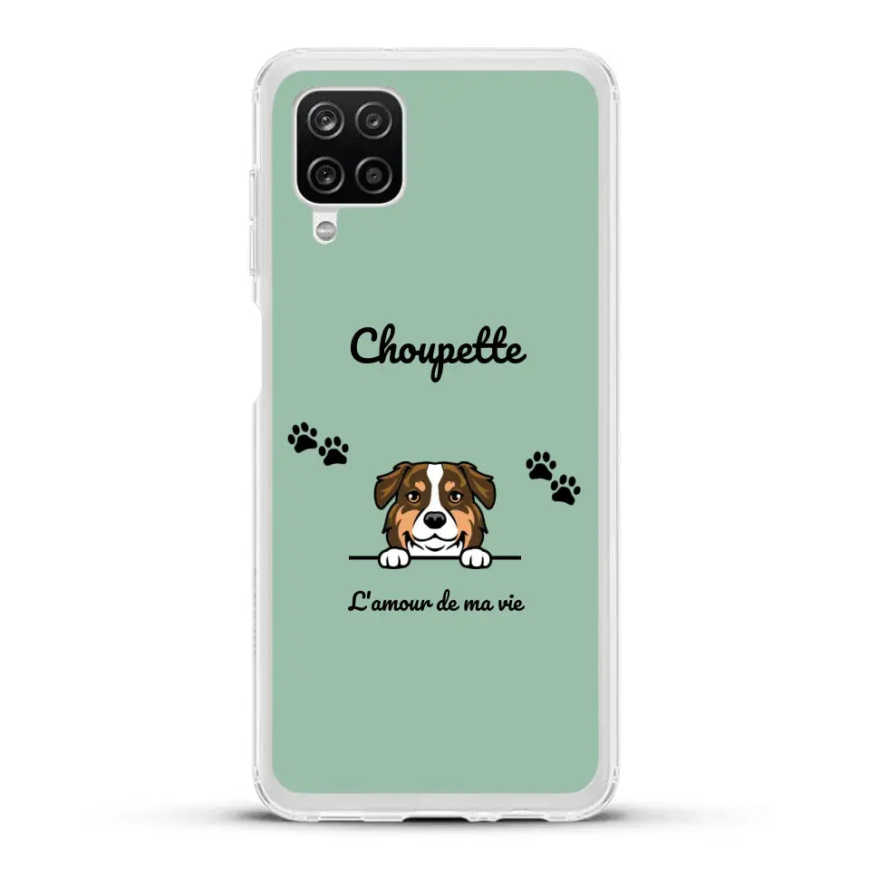 Clipart + texte libre - Coque de téléphone personnalisée