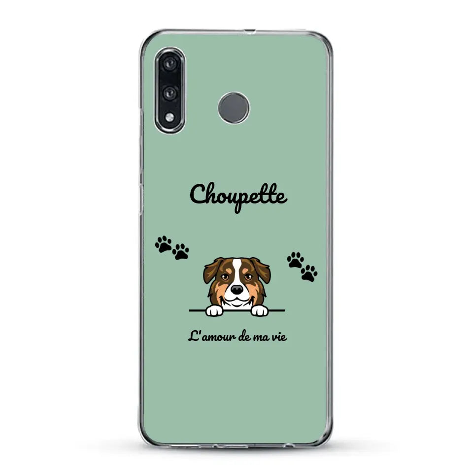 Clipart + texte libre - Coque de téléphone personnalisée