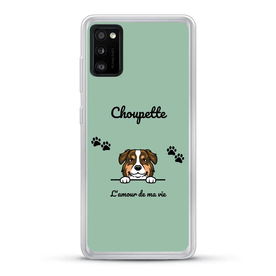 Clipart + texte libre - Coque de téléphone personnalisée