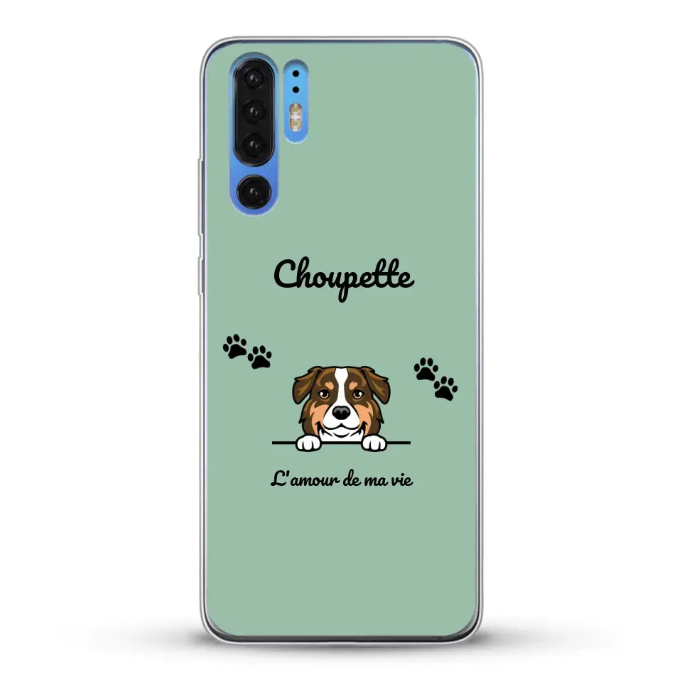 Clipart + texte libre - Coque de téléphone personnalisée