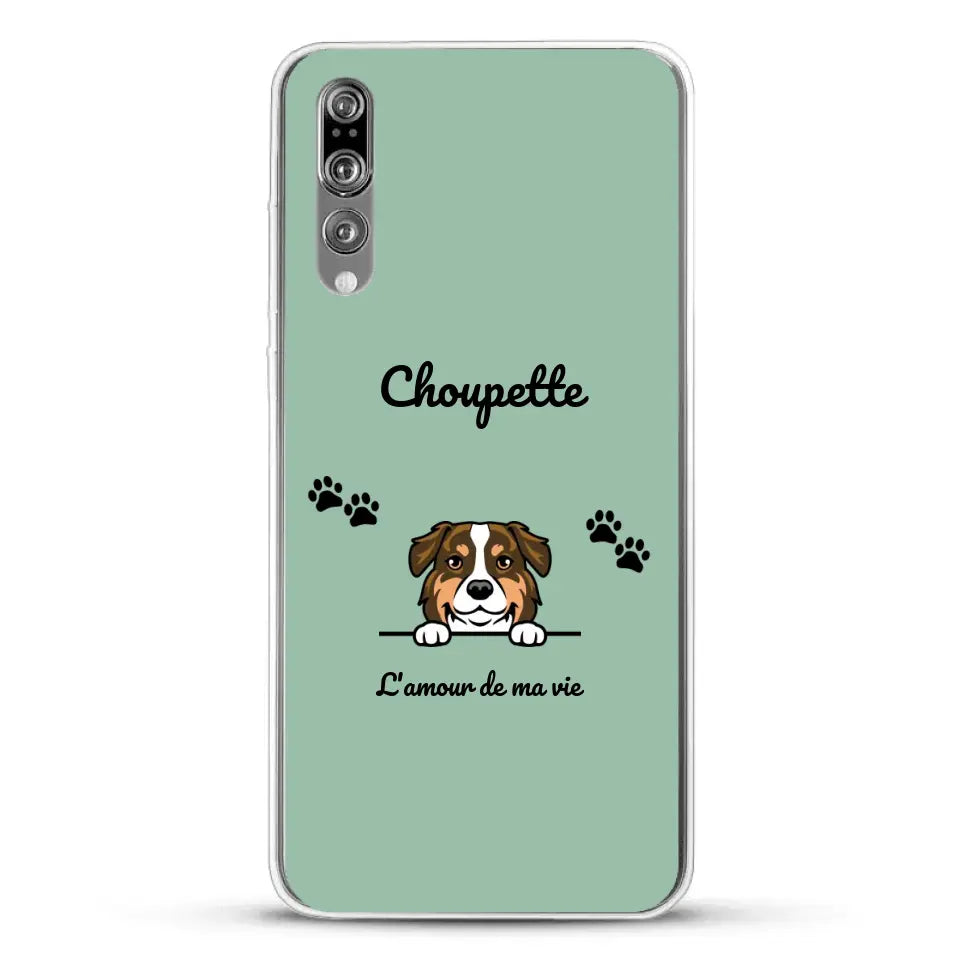 Clipart + texte libre - Coque de téléphone personnalisée