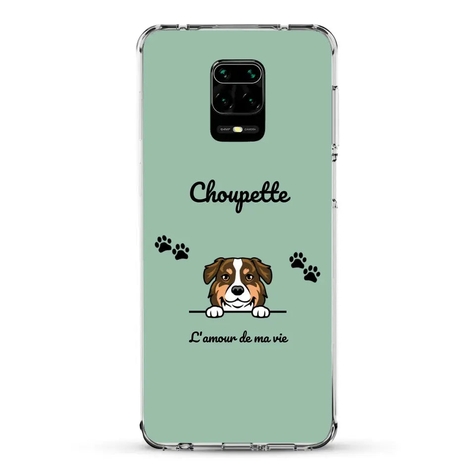 Clipart + texte libre - Coque de téléphone personnalisée