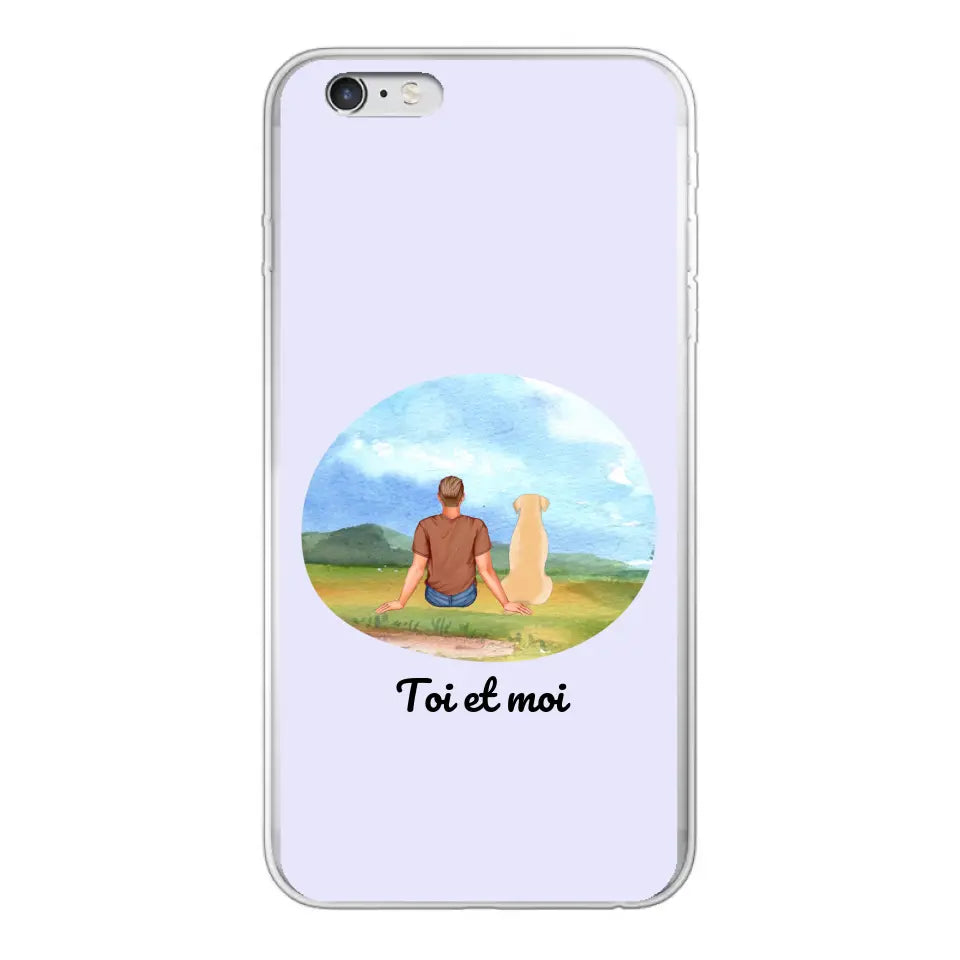 Toi et moi - Coque de téléphone personnalisée