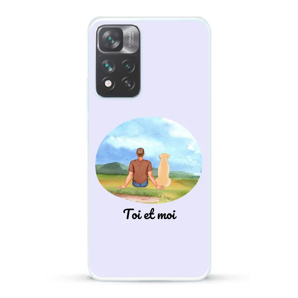 Toi et moi - Coque de téléphone personnalisée