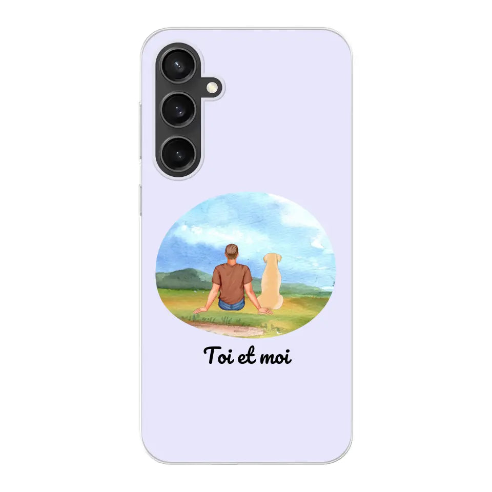 Toi et moi - Coque de téléphone personnalisée