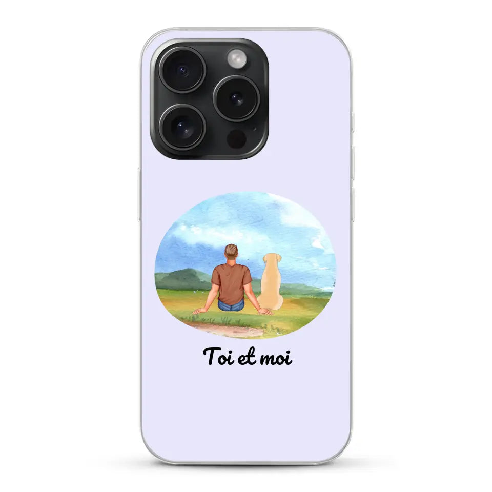 Toi et moi - Coque de téléphone personnalisée