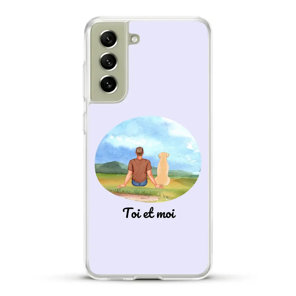 Toi et moi - Coque de téléphone personnalisée