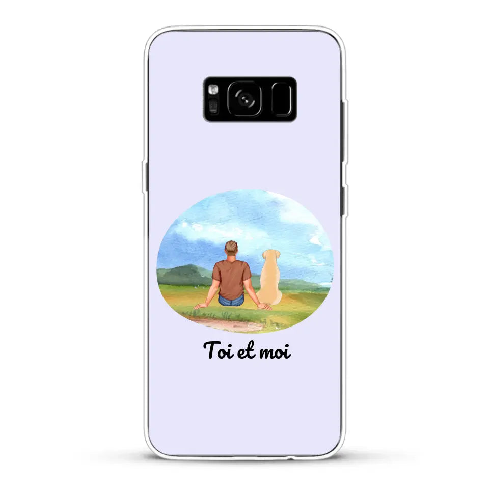 Toi et moi - Coque de téléphone personnalisée