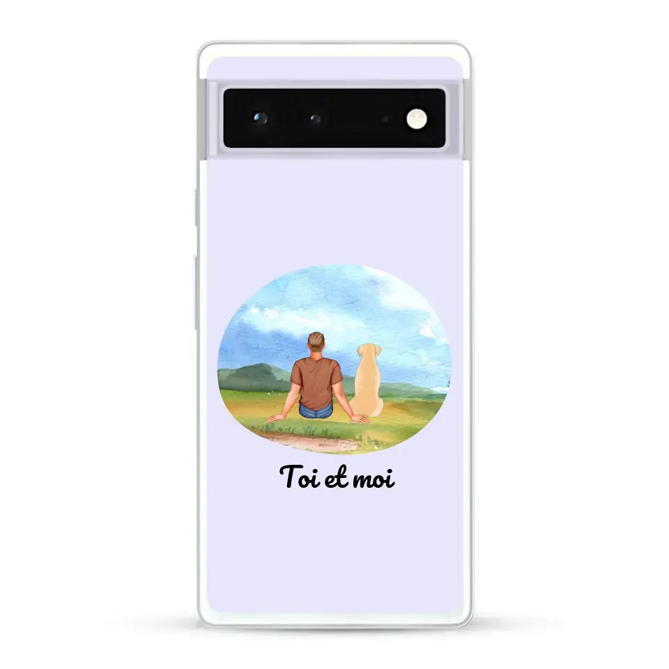 Toi et moi - Coque de téléphone personnalisée