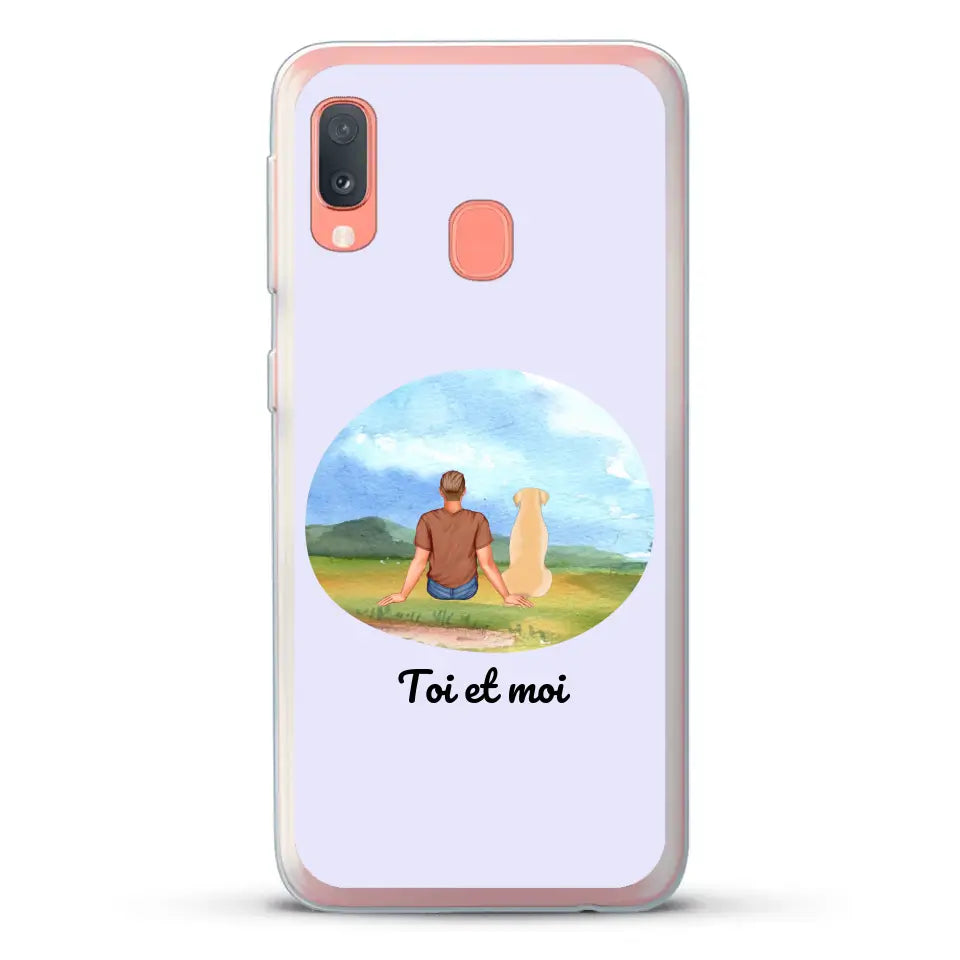 Toi et moi - Coque de téléphone personnalisée