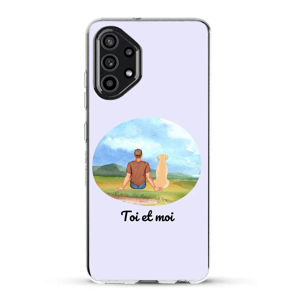 Toi et moi - Coque de téléphone personnalisée